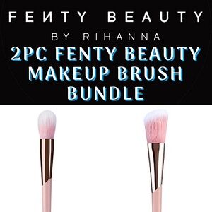 ✨FENTY BEAUTY - 2PC Makeup Brush Bundle (#135-Highlighter/#155 Blush Brush)✨NEW✨